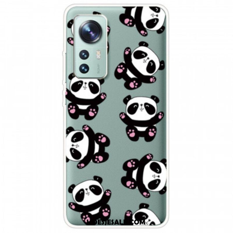 Hoesje voor Xiaomi 12 / 12X Top Panda's Plezier