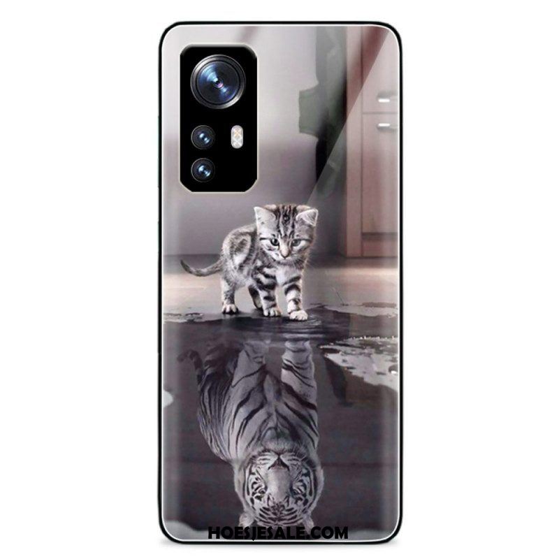 Hoesje voor Xiaomi 12 Pro Kittendroom Van Gehard Glas