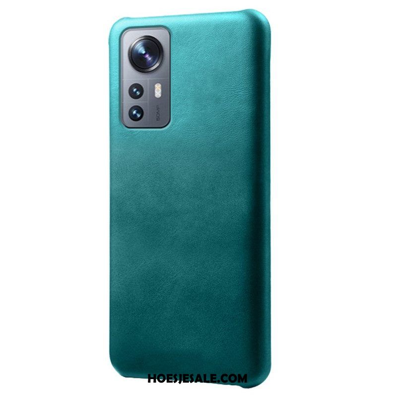 Hoesje voor Xiaomi 12 Pro Leer-effect