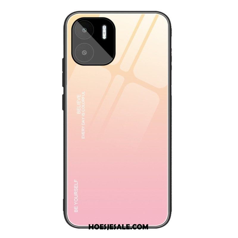 Hoesje voor Xiaomi Redmi A1 Gehard Glas Wees Jezelf