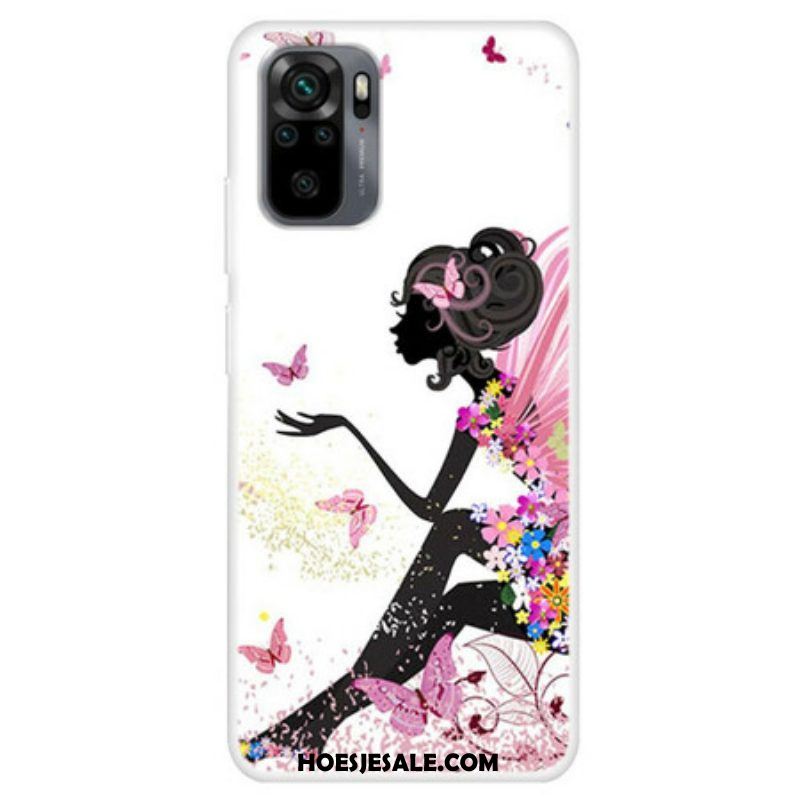 Hoesje voor Xiaomi Redmi Note 10 / 10S Vlinder Dame