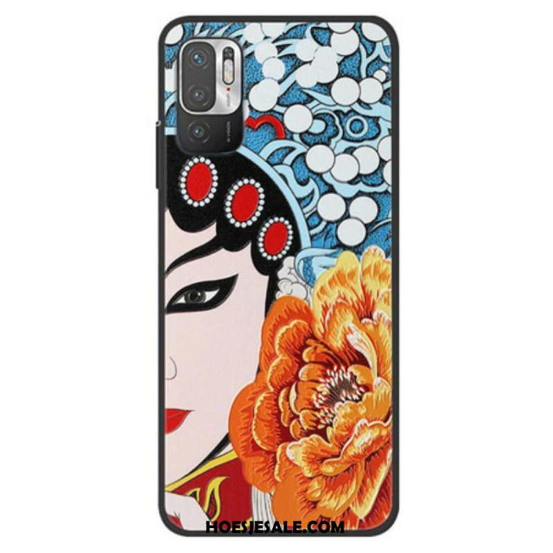 Hoesje voor Xiaomi Redmi Note 10 5G Peking Opera