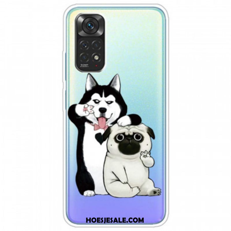 Hoesje voor Xiaomi Redmi Note 11 / 11S Grappige Honden