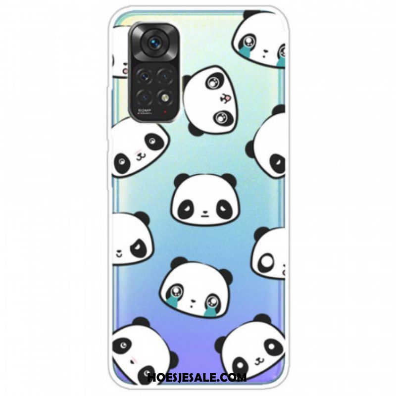 Hoesje voor Xiaomi Redmi Note 11 / 11S Sentimentele Panda's