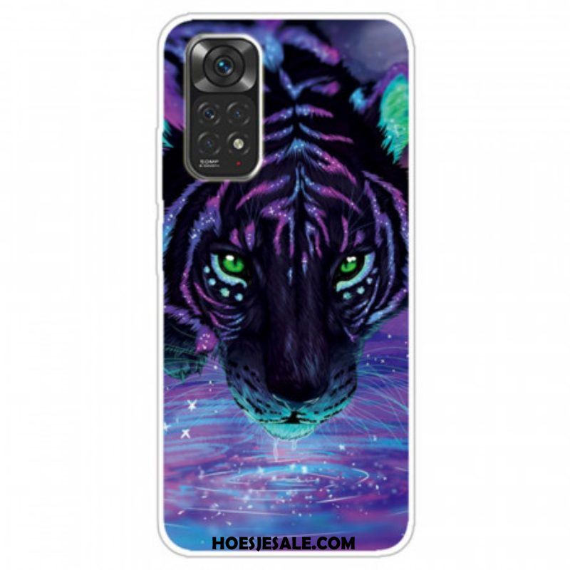 Hoesje voor Xiaomi Redmi Note 11 / 11S Tijger