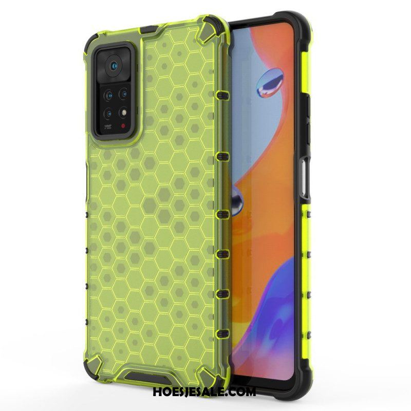 Hoesje voor Xiaomi Redmi Note 11 Pro / 11 Pro 5G Honingraatstijl