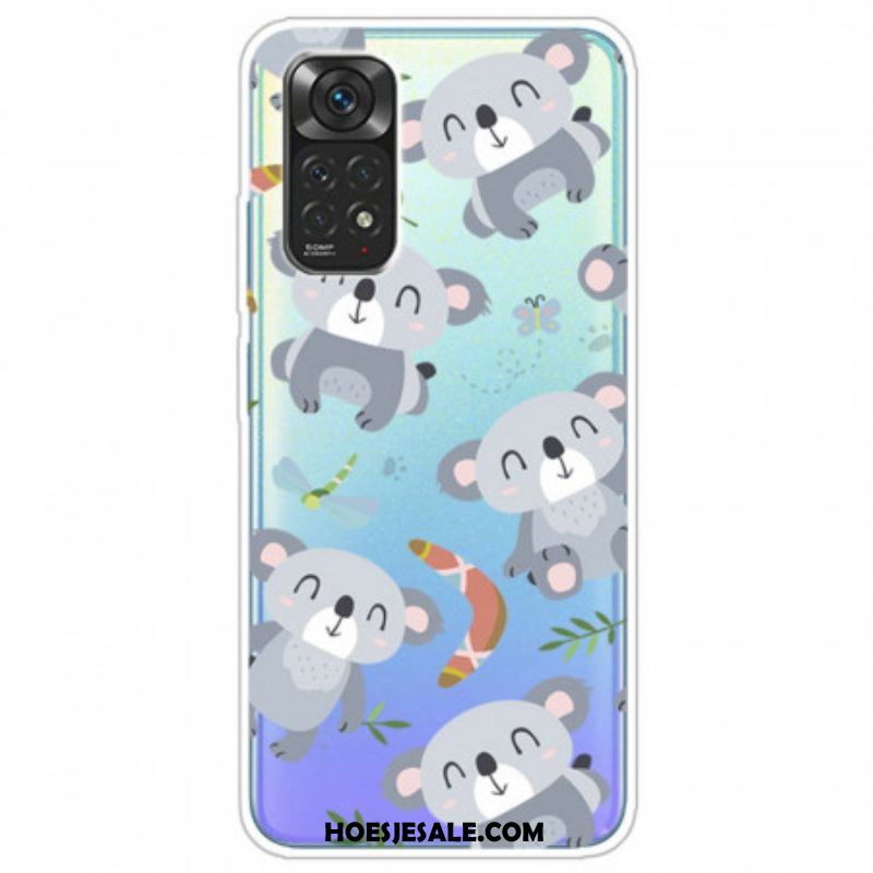 Hoesje voor Xiaomi Redmi Note 11 Pro / 11 Pro 5G Kleine Grijze Koala's