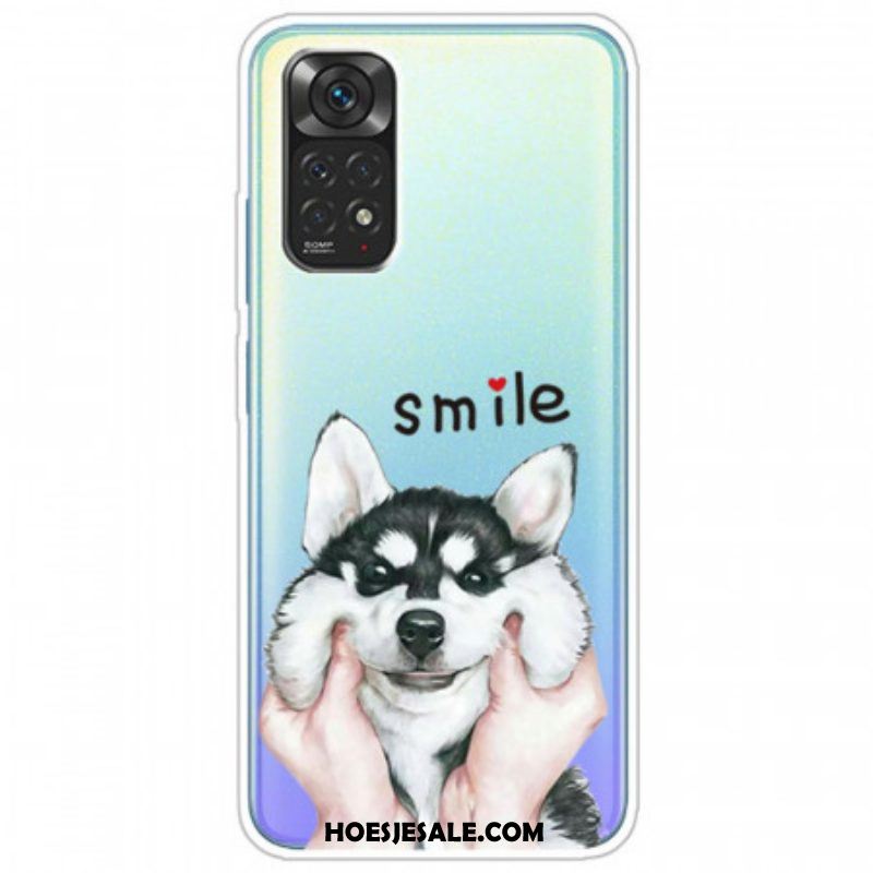 Hoesje voor Xiaomi Redmi Note 11 Pro / 11 Pro 5G Lach Hond