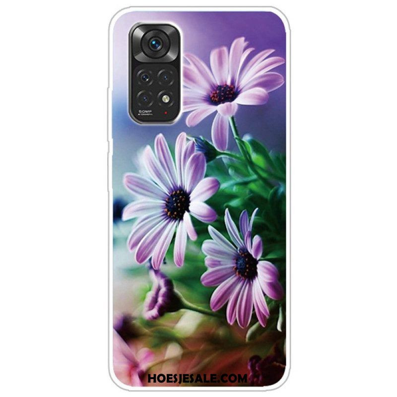 Hoesje voor Xiaomi Redmi Note 11 Pro / 11 Pro 5G Realistische Bloemen