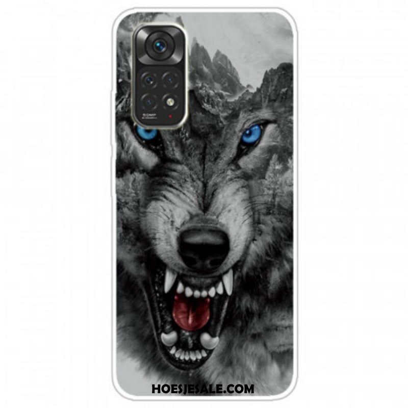 Hoesje voor Xiaomi Redmi Note 11 Pro / 11 Pro 5G Woeste Wolf