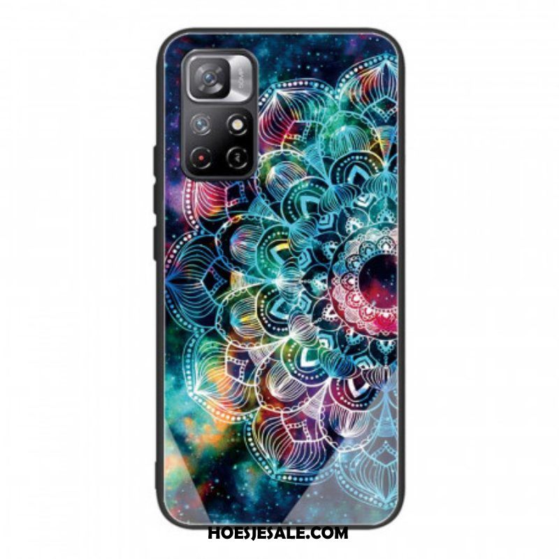 Hoesje voor Xiaomi Redmi Note 11 Pro Plus 5G Mandala Gehard Glas