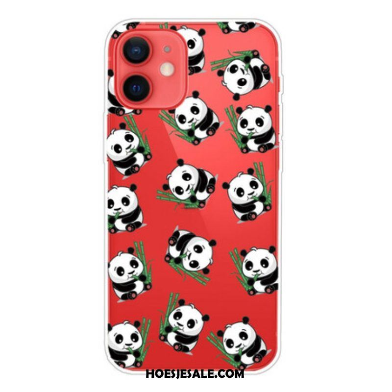 Hoesje voor iPhone 13 Mini Kleine Panda's