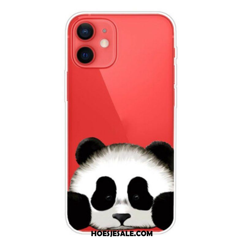 Hoesje voor iPhone 13 Mini Naadloze Panda