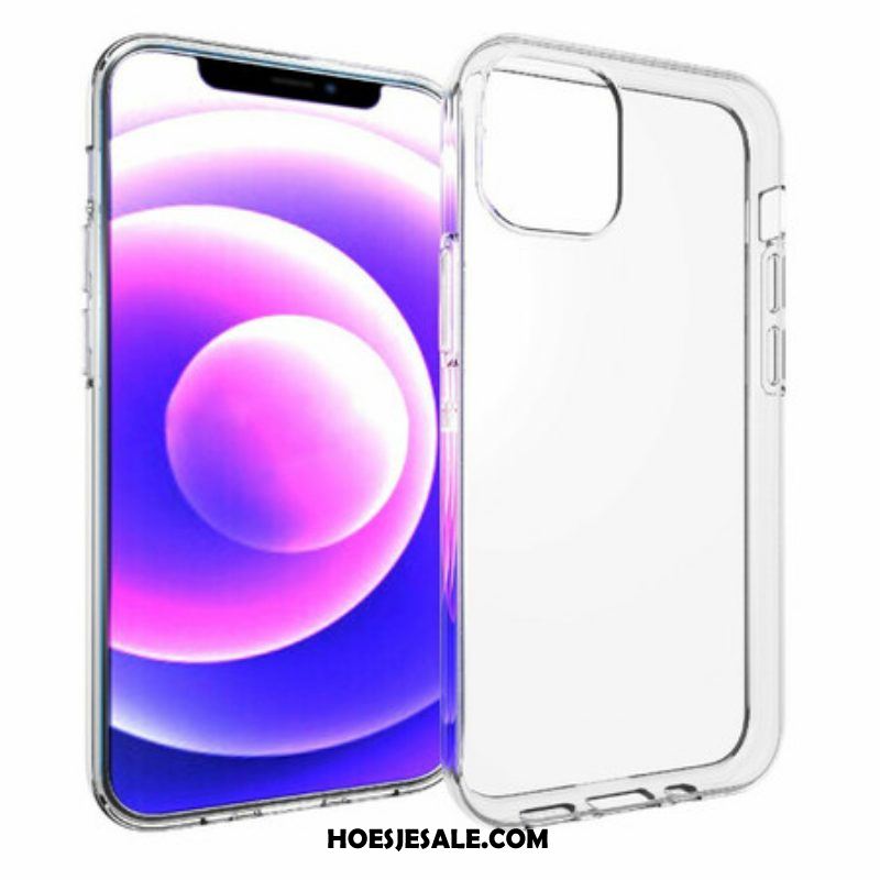 Hoesje voor iPhone 13 Mini Transparante Siliconen Premium