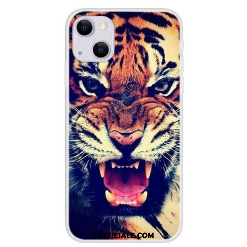 Hoesje voor iPhone 13 Mini Voorste Tijger