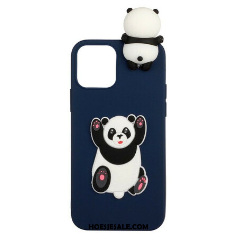 Hoesje voor iPhone 13 Pro Dikke Panda 3d