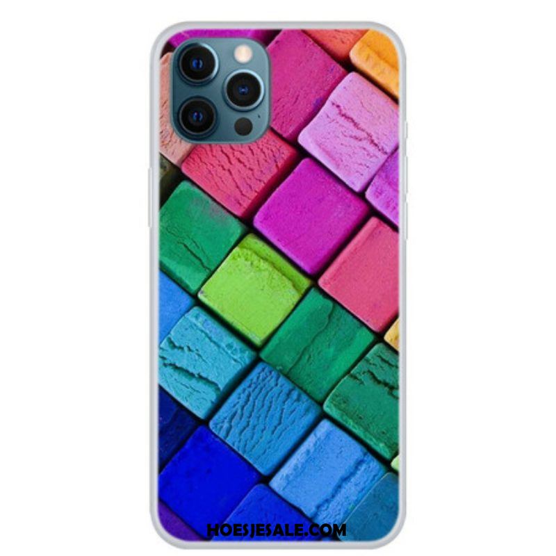 Hoesje voor iPhone 13 Pro Gekleurde Kubussen