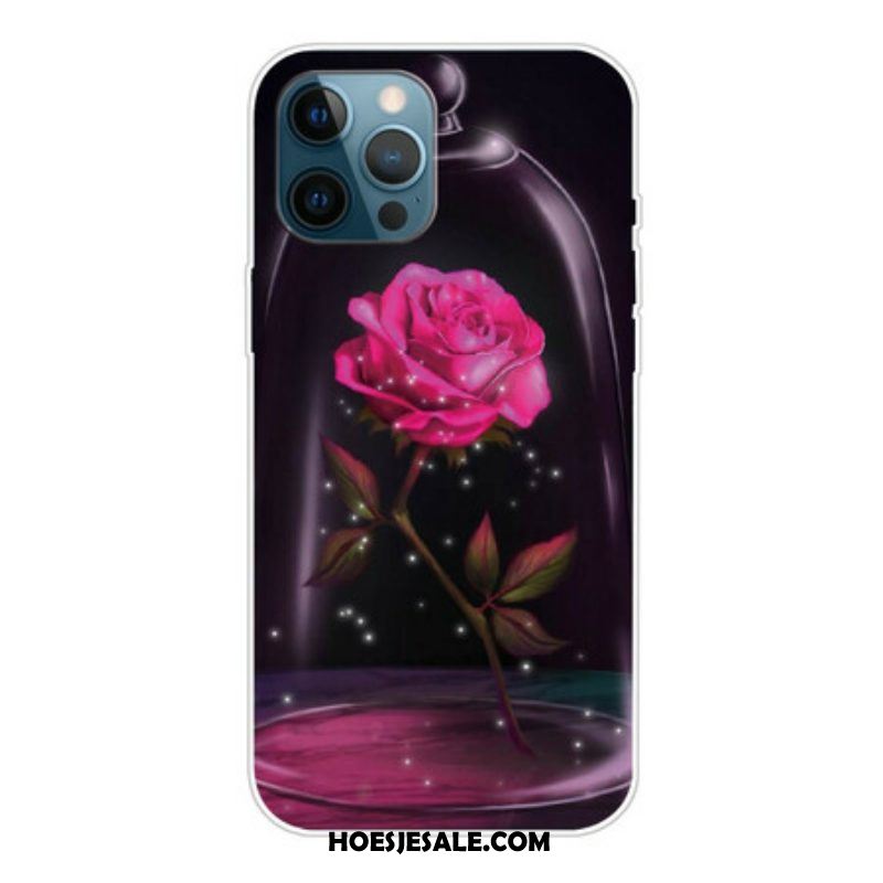 Hoesje voor iPhone 13 Pro Magisch Roze