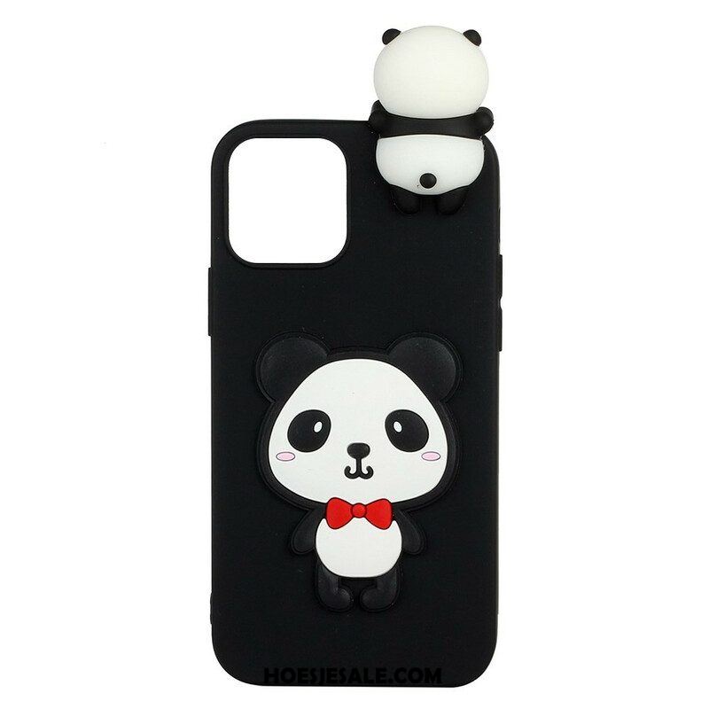 Hoesje voor iPhone 13 Pro Max De 3d-panda