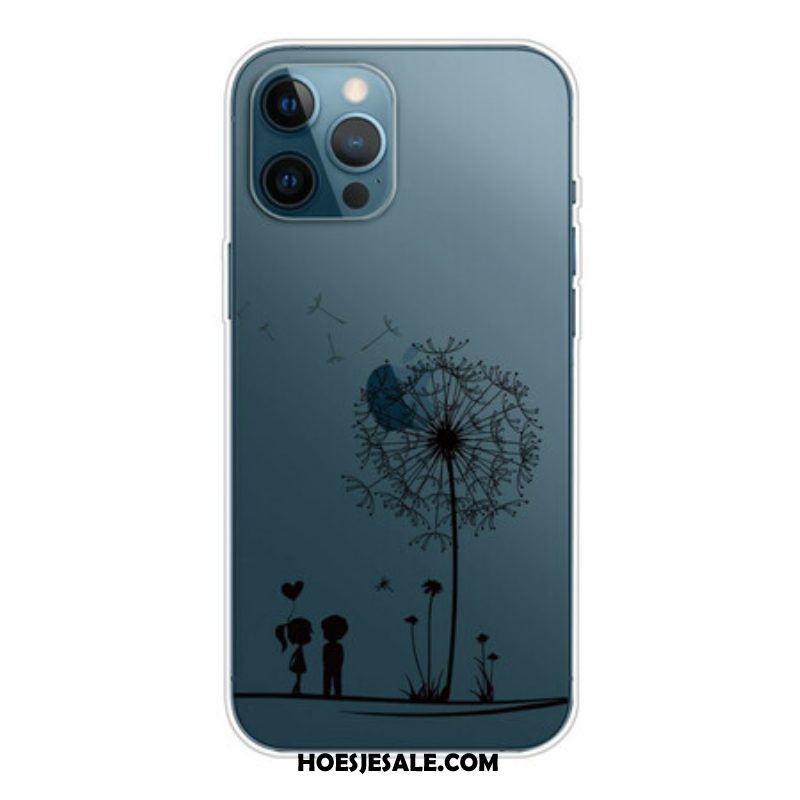 Hoesje voor iPhone 13 Pro Max Paardebloem Liefde