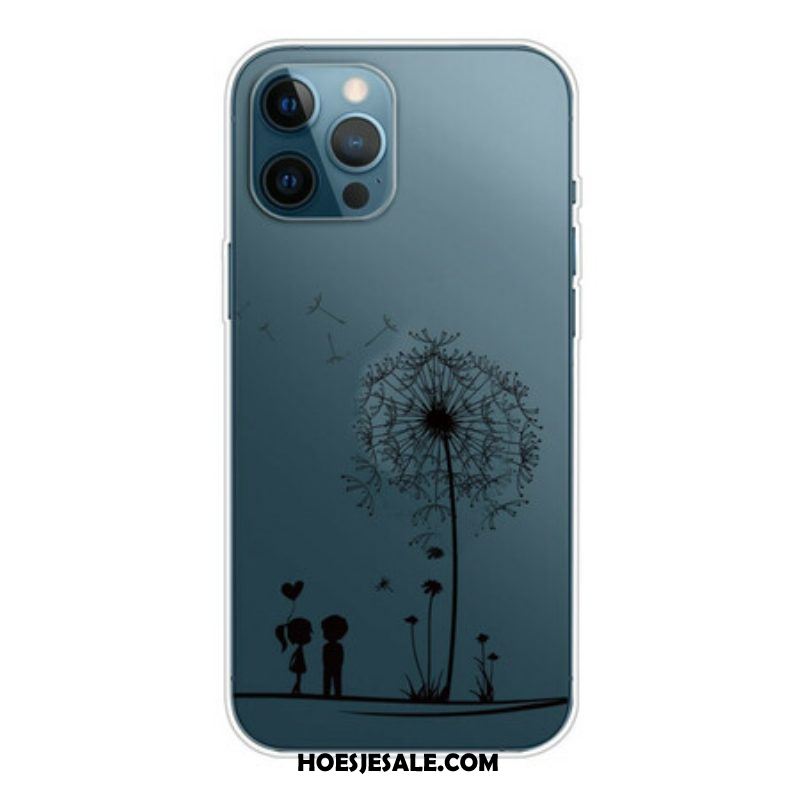 Hoesje voor iPhone 13 Pro Paardebloem Liefde