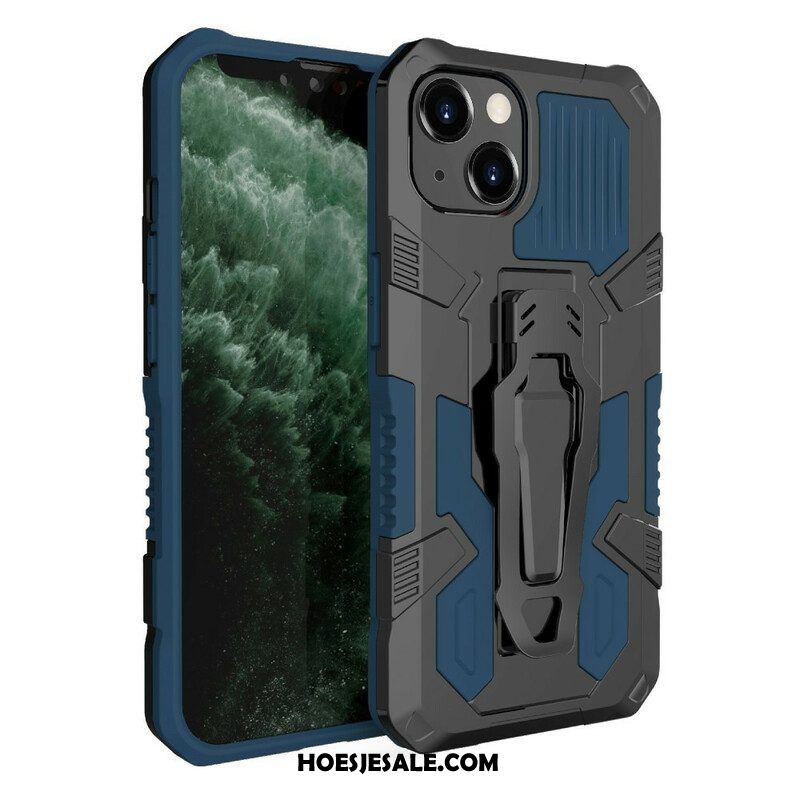 Hoesje voor iPhone 13 Pro Robot Met Riemclip