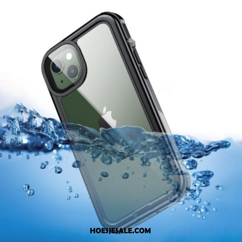 Hoesje voor iPhone 14 Plus Waterbestendig Transparant