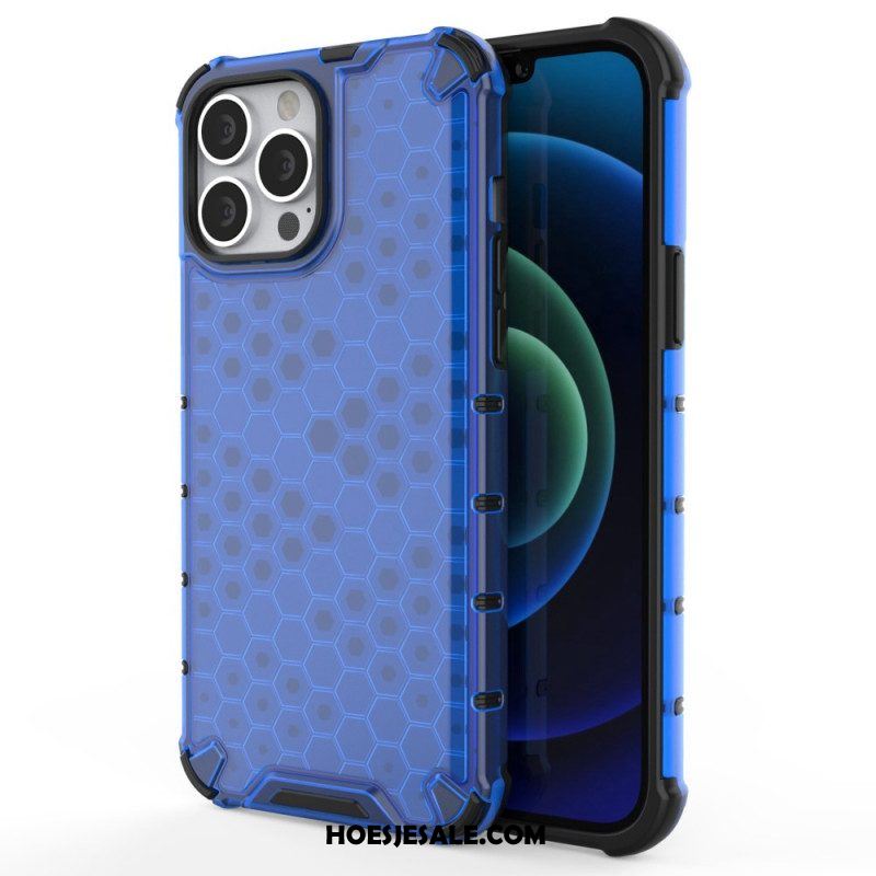 Hoesje voor iPhone 14 Pro Max Honingraatstijl