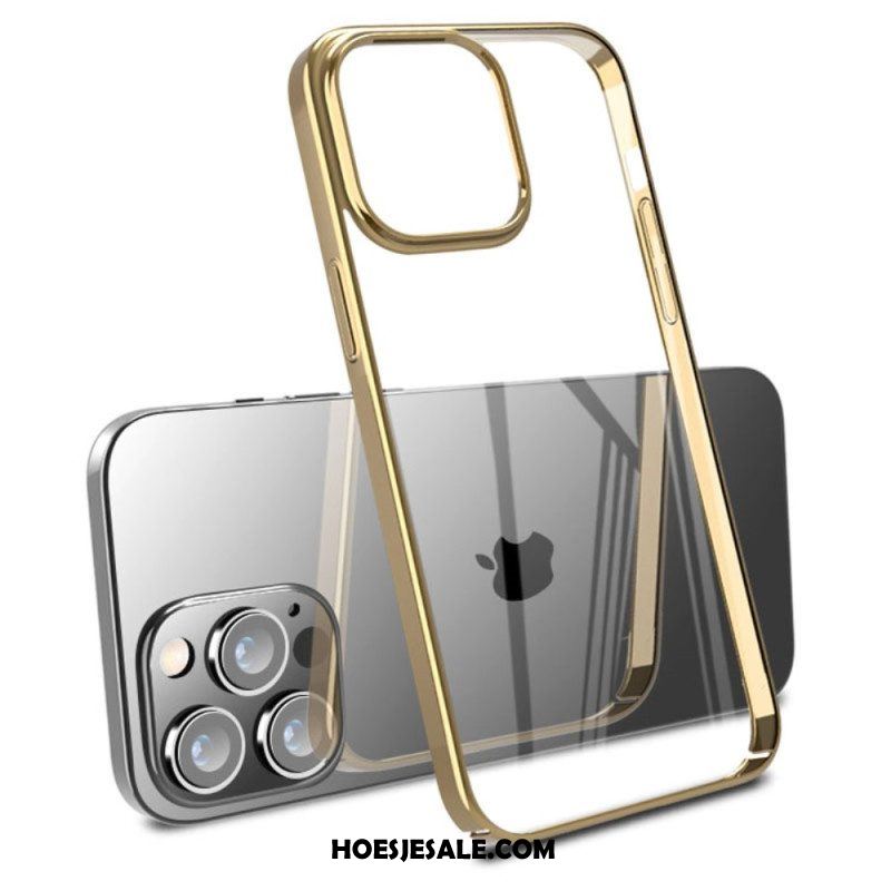 Hoesje voor iPhone 14 Pro Transparant X-niveau