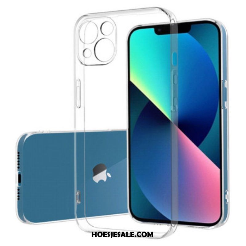 Hoesje voor iPhone 14 Transparante Anti-vergeling