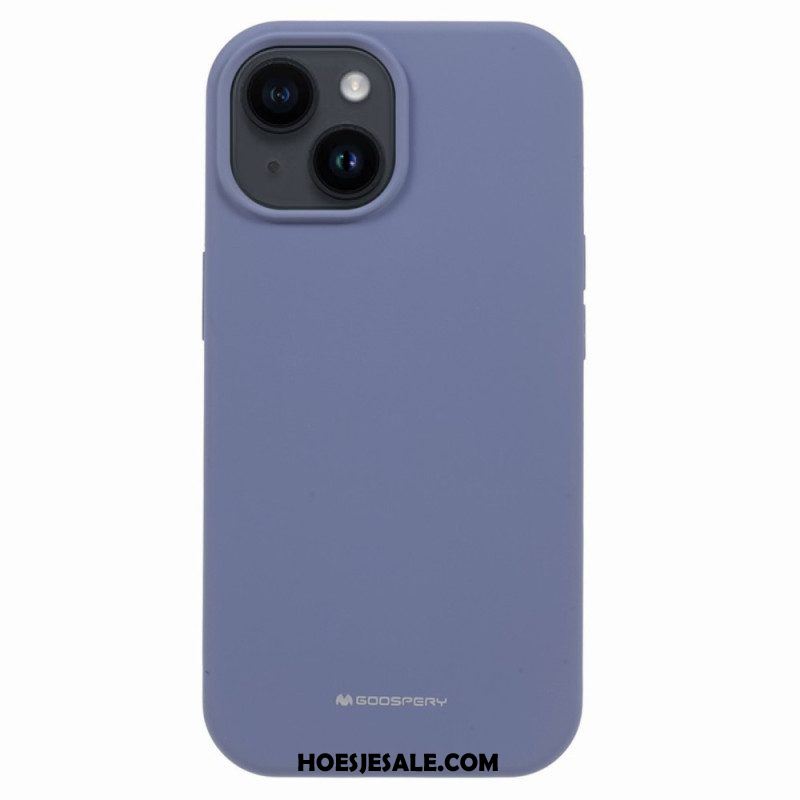 Hoesje voor iPhone 15 Mercury Goospery Vloeibare Siliconen | hoesjesale.com Hoesje voor iPhone 15 Mercury Goospery Vloeibare Siliconen