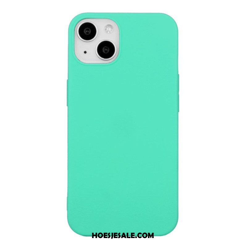 Hoesje voor iPhone 15 Plus Matte Siliconen