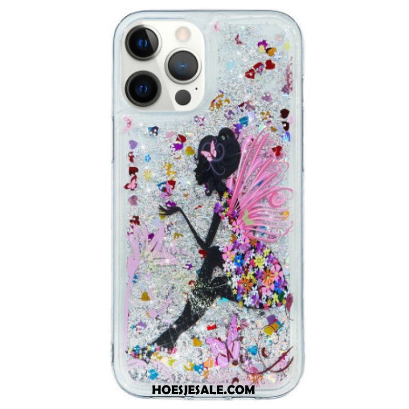 Hoesje voor iPhone 15 Pro Max Glitterhond