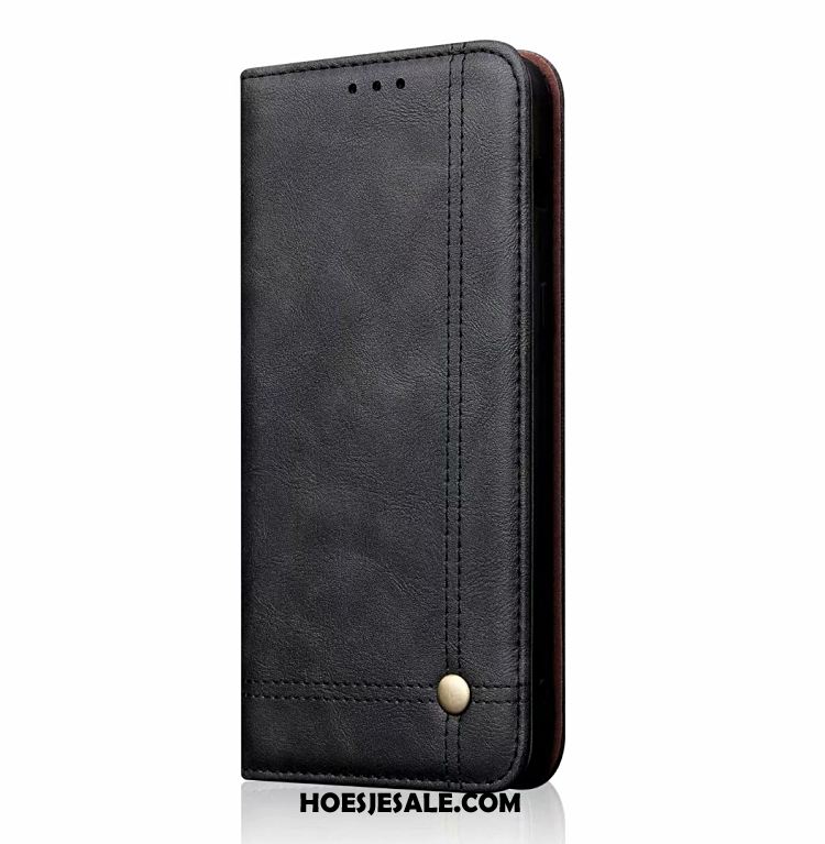 Honor 30 Hoesje Folio Zwart Kaart Leren Etui Anti-fall Sale