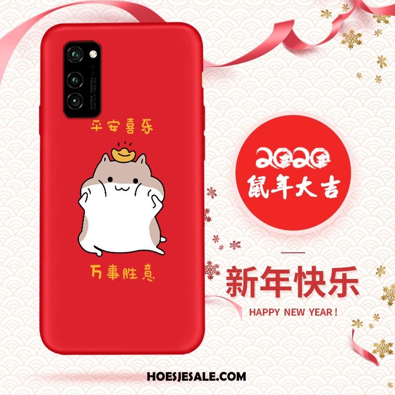 Honor 30 Pro Hoesje Lovers Rat Bescherming Spotprent Schrobben Goedkoop