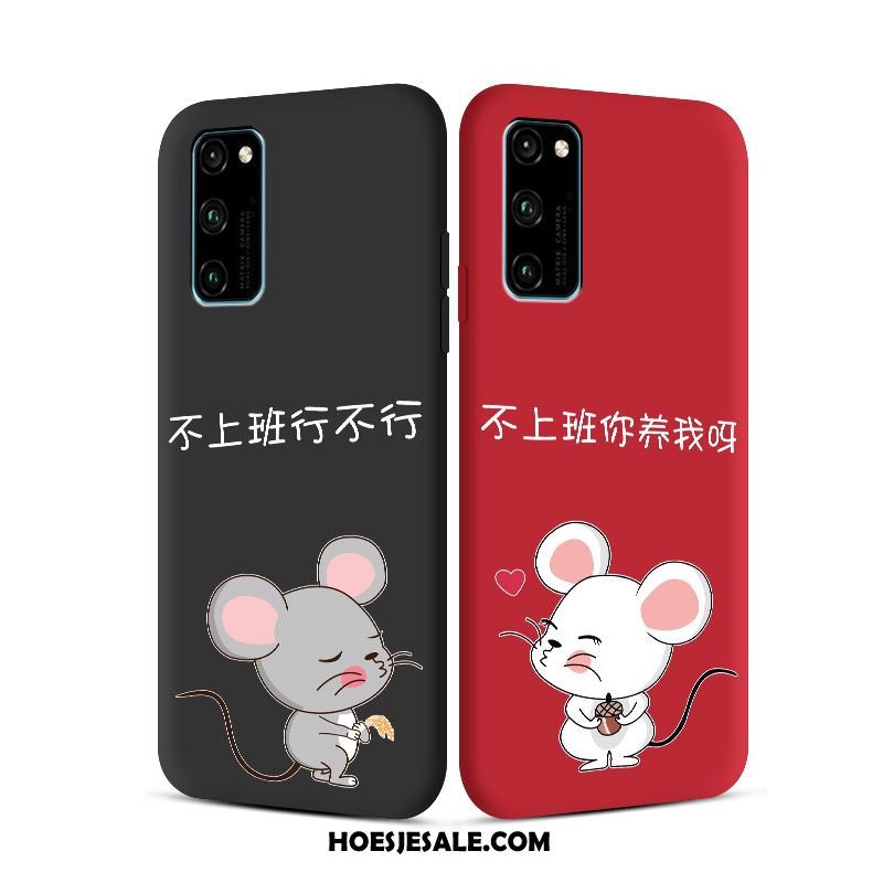 Honor 30 Pro Hoesje Siliconen All Inclusive Lovers Mooie Rood Kopen