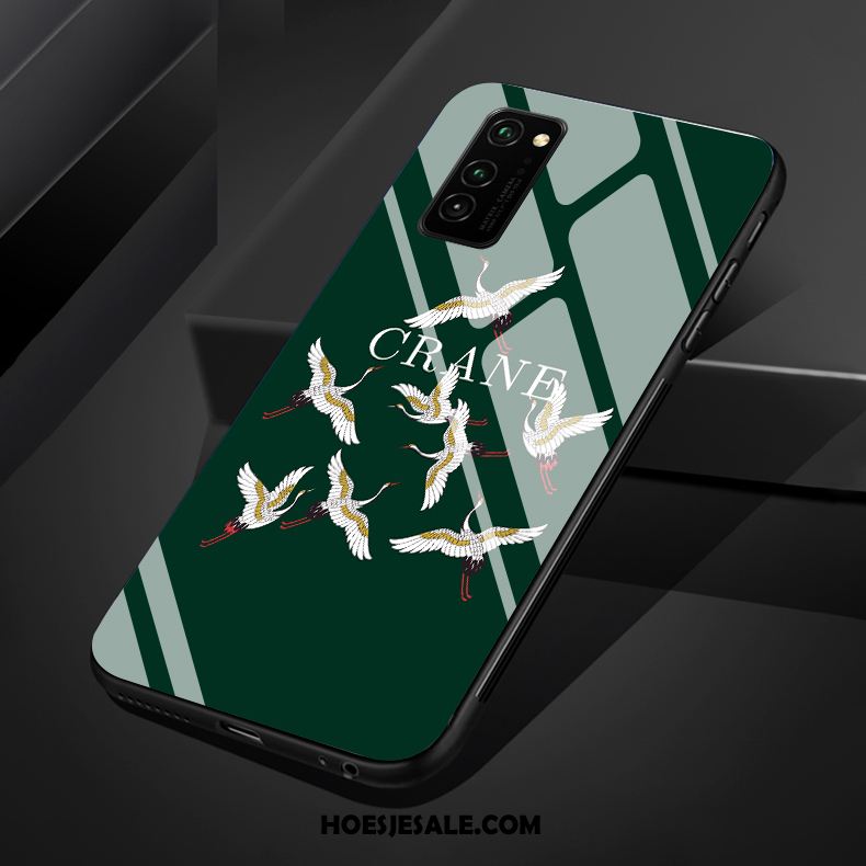 Honor 30 Pro Hoesje Siliconen Mobiele Telefoon Glas Hoes Groen Sale