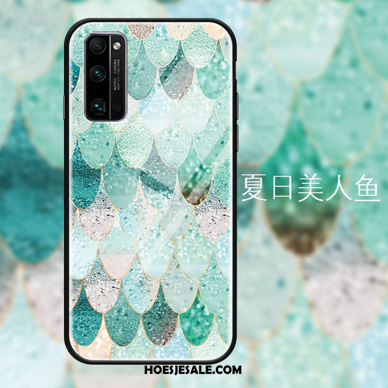 Honor 30 Pro Hoesje Vers Bescherming Spiegel Glas Groen Online