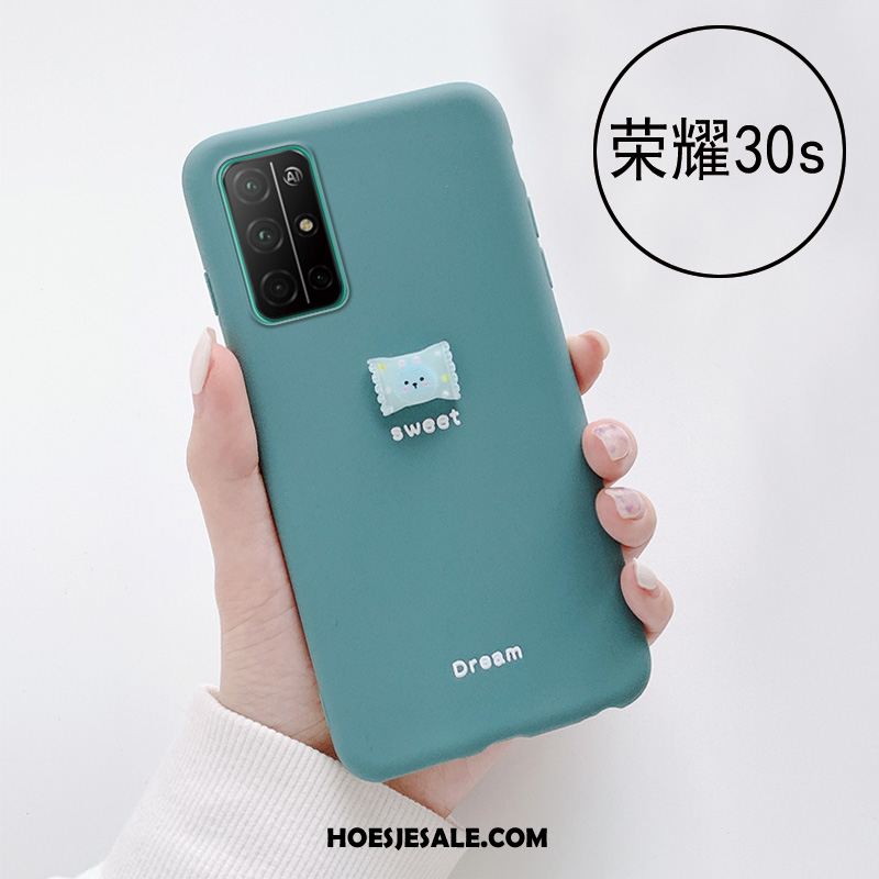 Honor 30s Hoesje Vers Hoes Snoep Groen Mini Sale