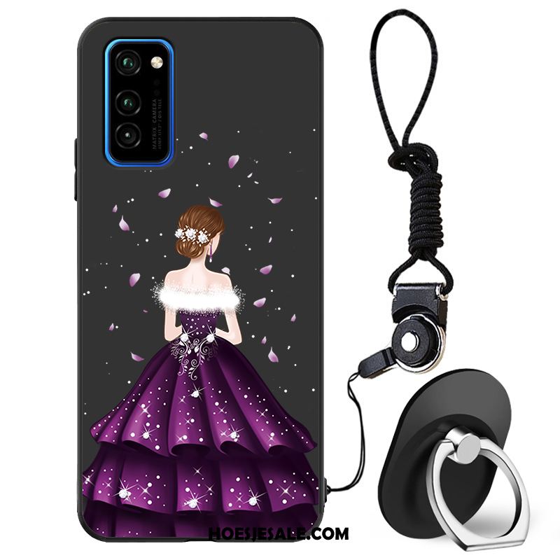 Honor View30 Hoesje All Inclusive Bescherming Purper Trendy Merk Scheppend Kopen