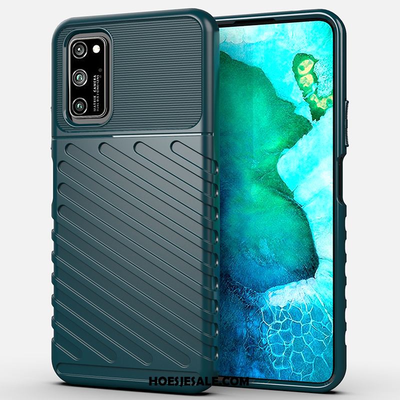 Honor View30 Hoesje Siliconen Mobiele Telefoon Trendy Merk Bescherming Hoes Korting