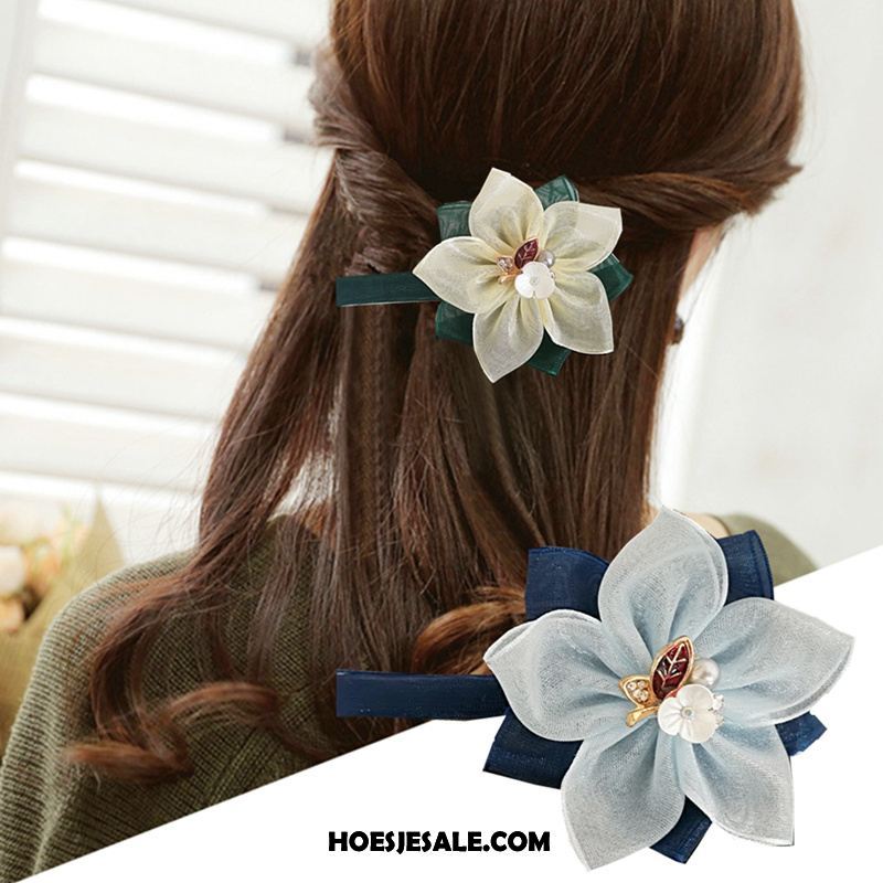 Hoofdtooi Bloemen Dames Haarspeld Accessoires Groen Hoofdtooi Volwassen Goedkoop