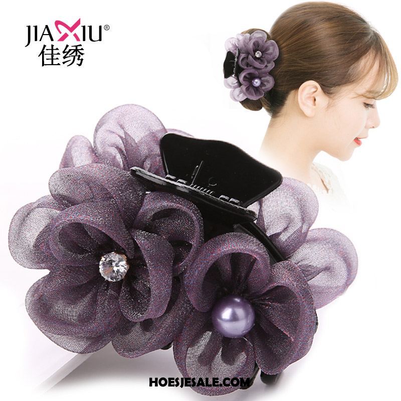 Hoofdtooi Bloemen Dames Klem Haaraccessoires Haarclip Hoofdtooi Haarspeld Sale