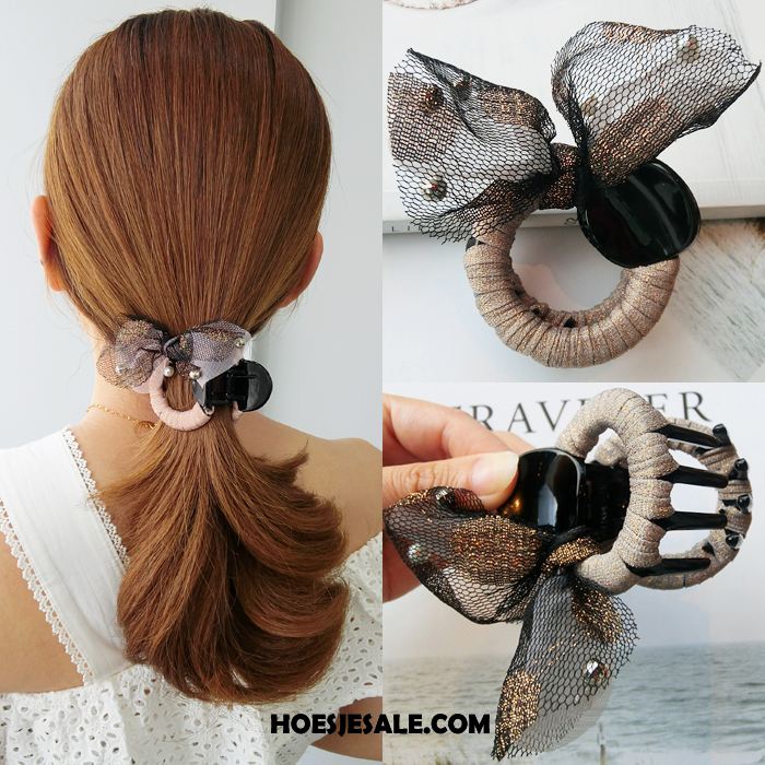 Hoofdtooi Bloemen Dames Vrouwen Elegante Kant Haaraccessoires Vlinderdas Korting