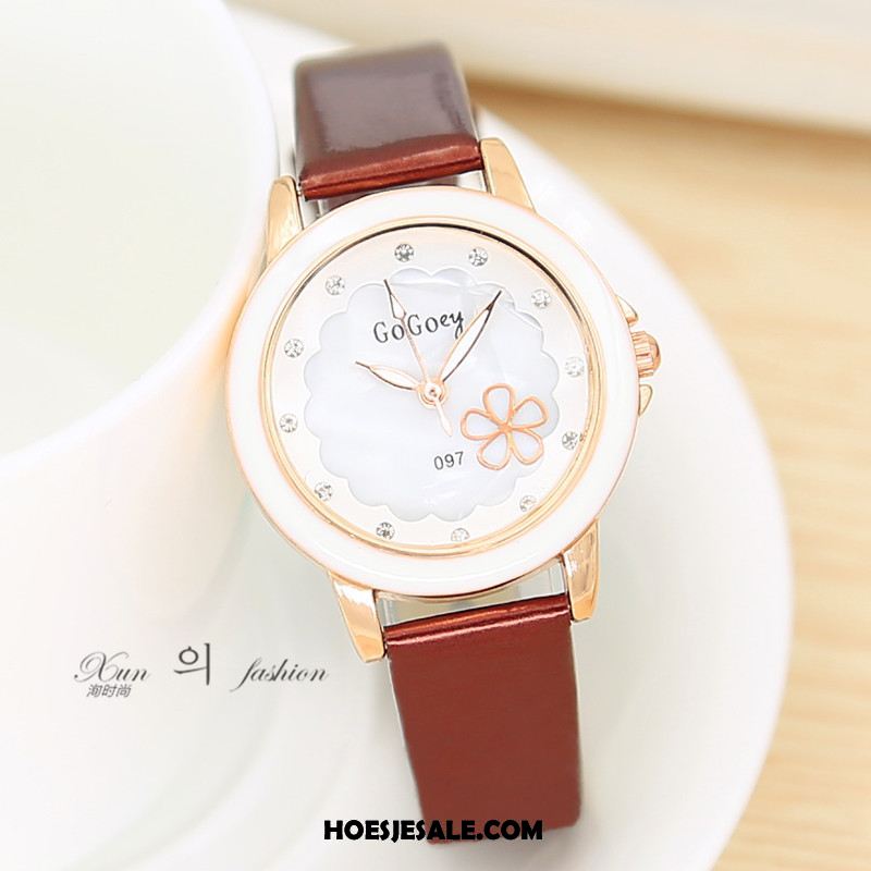 Horloges Dames Echte Waterdicht Mode Horloge Vrouwen Kopen