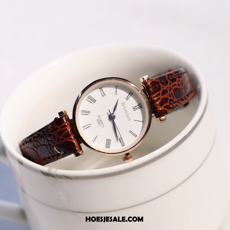 Horloges Dames Eenvoudig Mode Vrouwen Horloge Mini Goedkoop