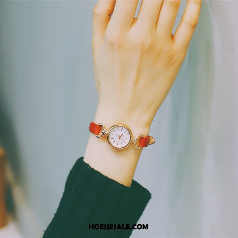Horloges Dames Mini Alle Wedstrijden Vrouwen Horloge Vintage Goedkoop