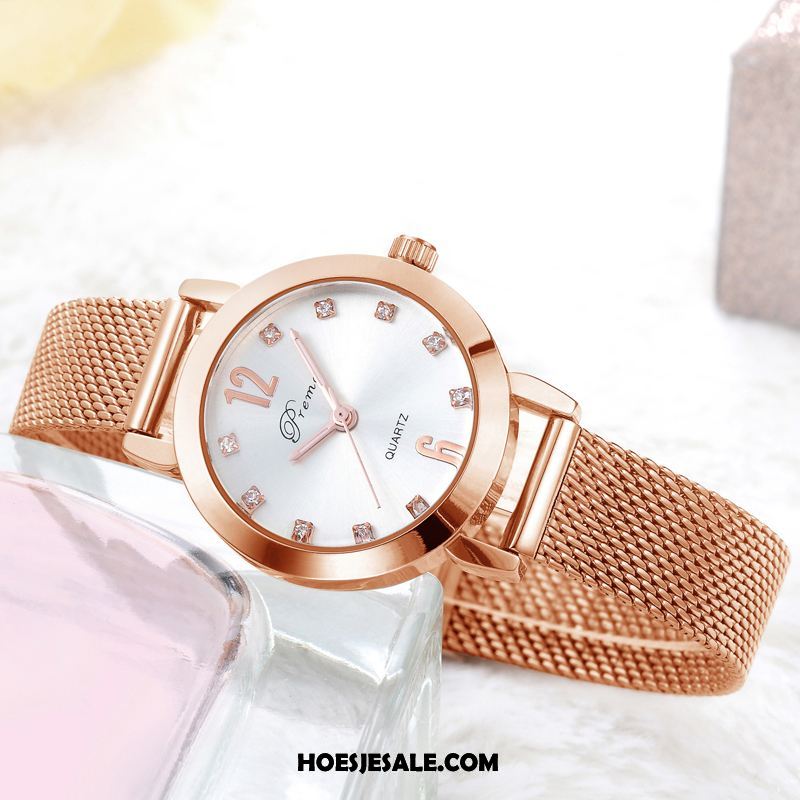 Horloges Dames Mode Quartz Horloge Student Trend Vrouwen Online