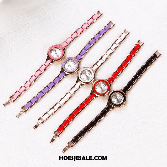 Horloges Dames Student Trend Waterdicht Armbanden Mode Goedkoop