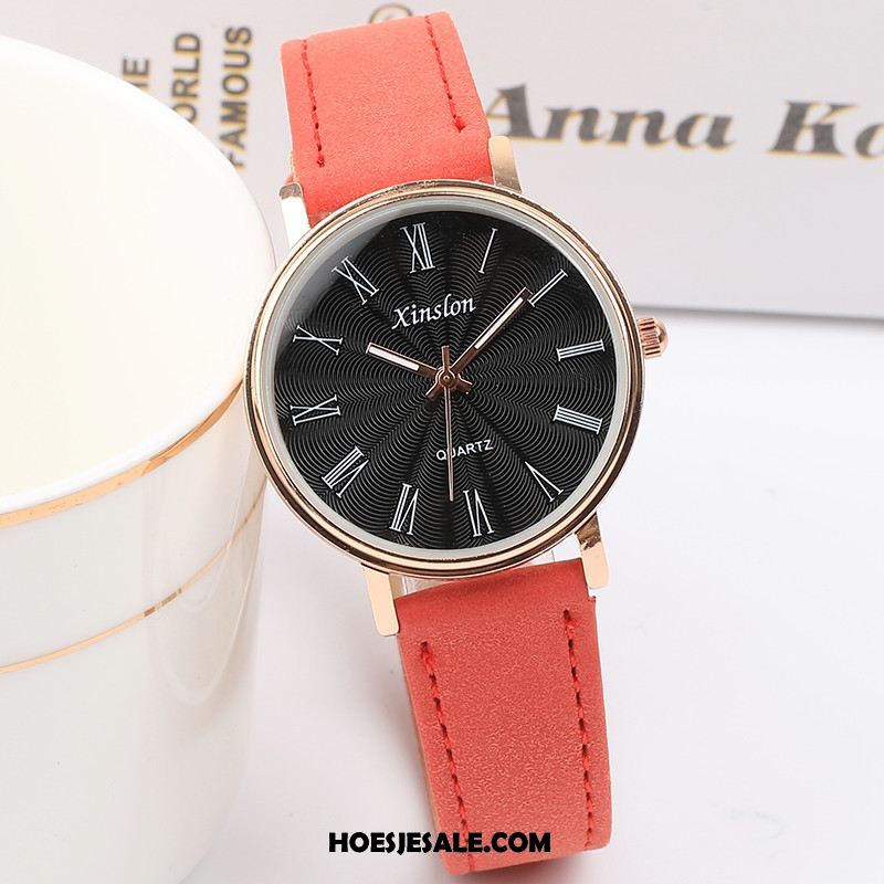 Horloges Dames Vintage Trend Elegante Vers Vrouwen Korting